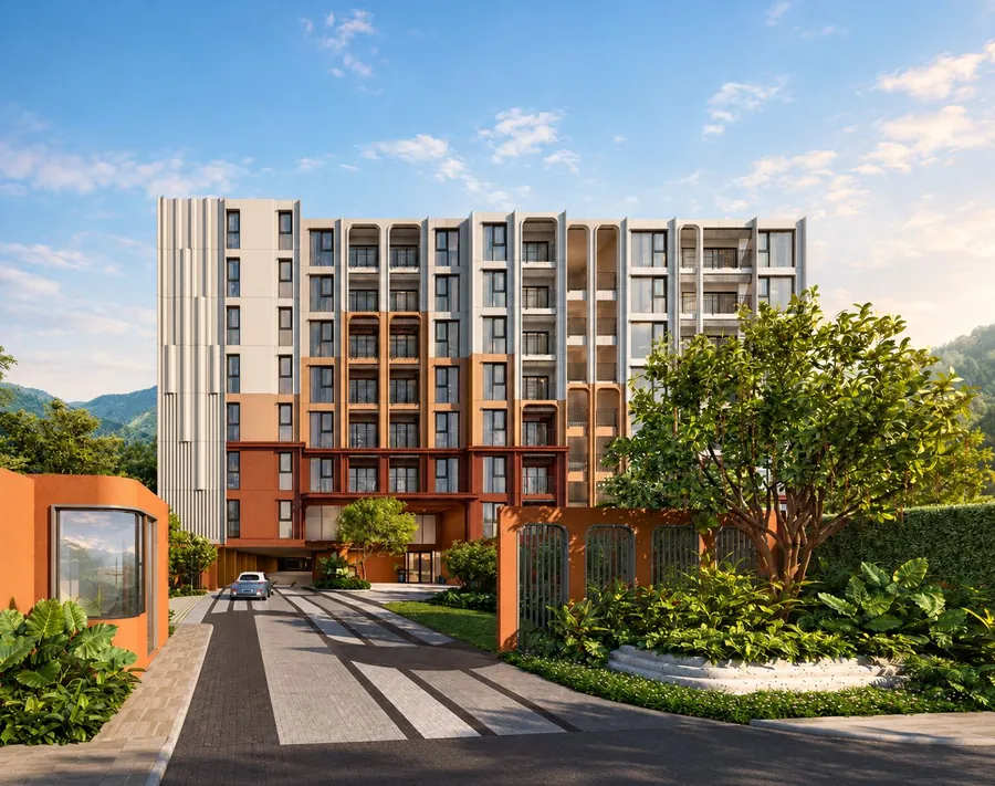 Modern residential complex in the centre of Phuket